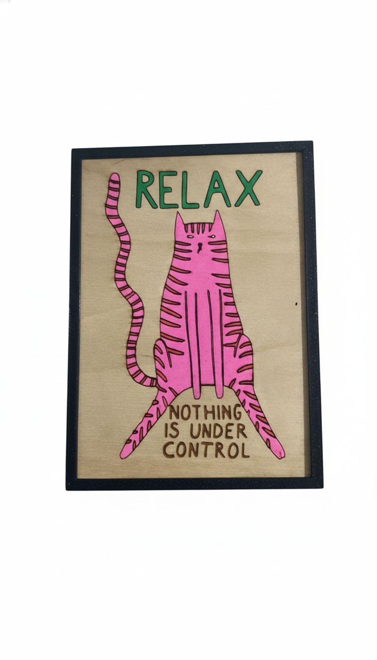 Καδράκι τοίχου Relax