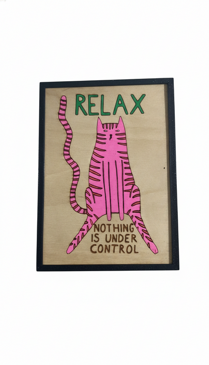 Καδράκι τοίχου Relax