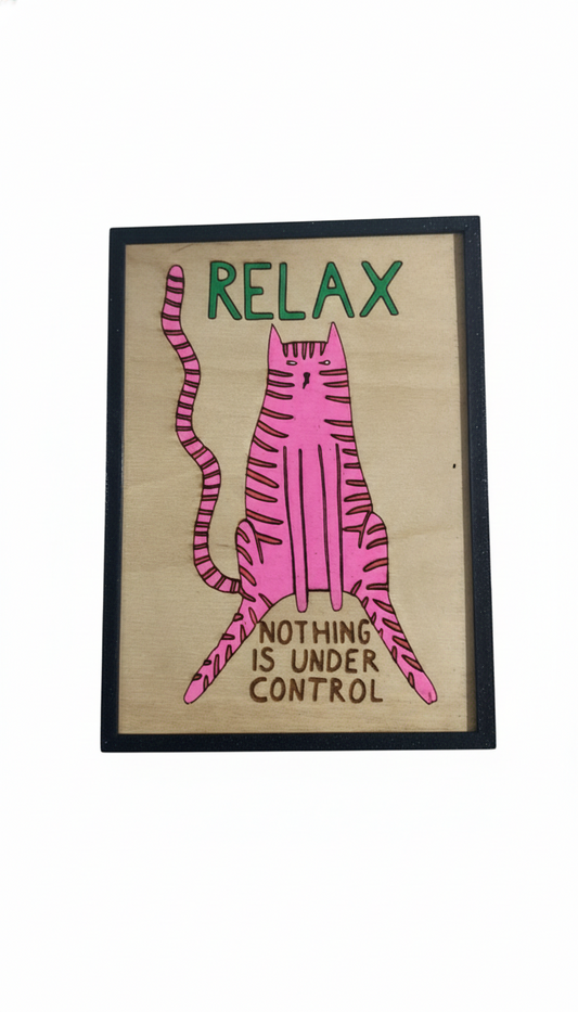 Καδράκι τοίχου Relax