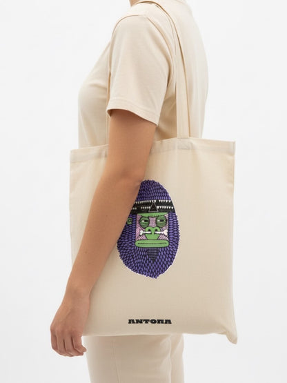 Tote bag Wild gorilla