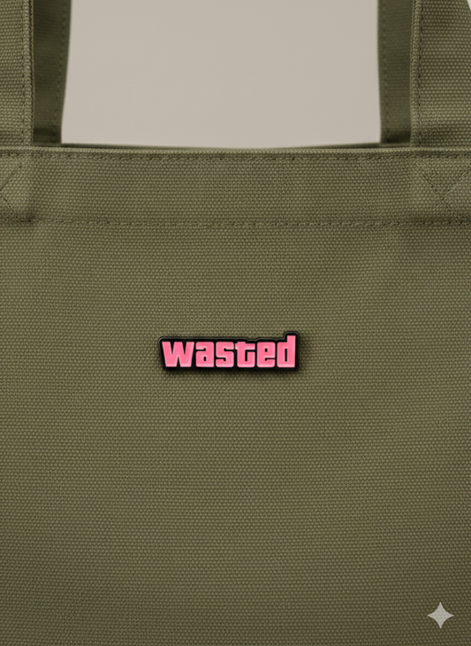 Ξύλινο pin “wasted”