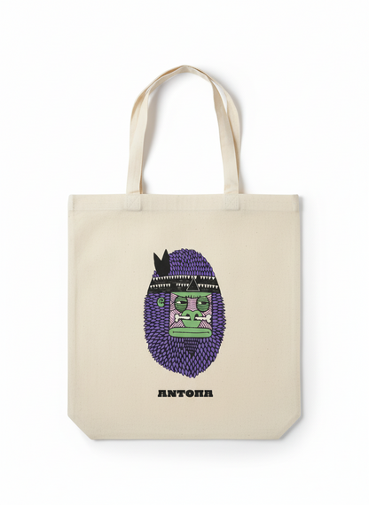 Tote bag Wild gorilla